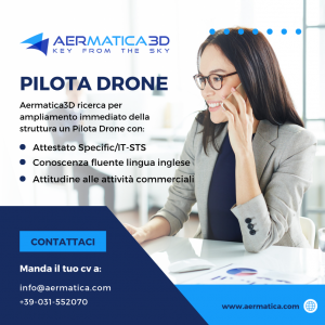 ricerca pilota drone