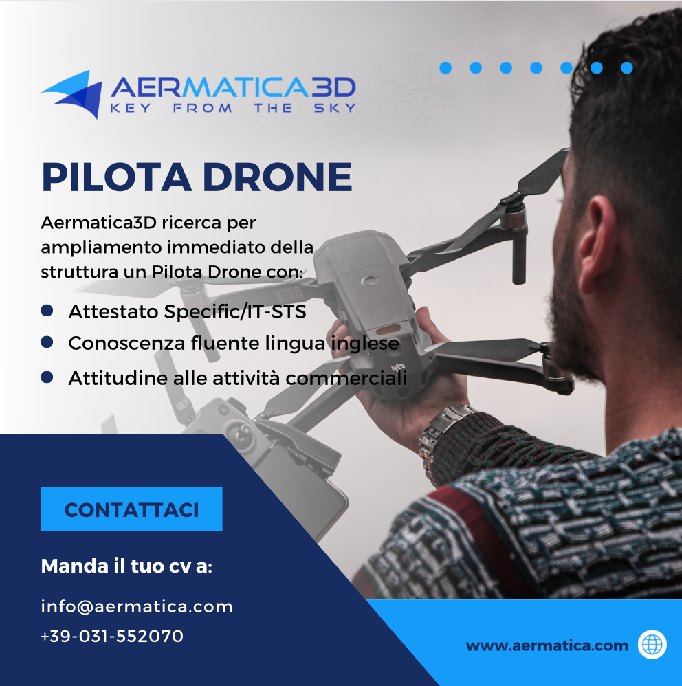 pilota drone