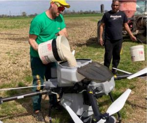 fertilizzazione con droni