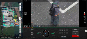 droni per sorveglianza - tracking person