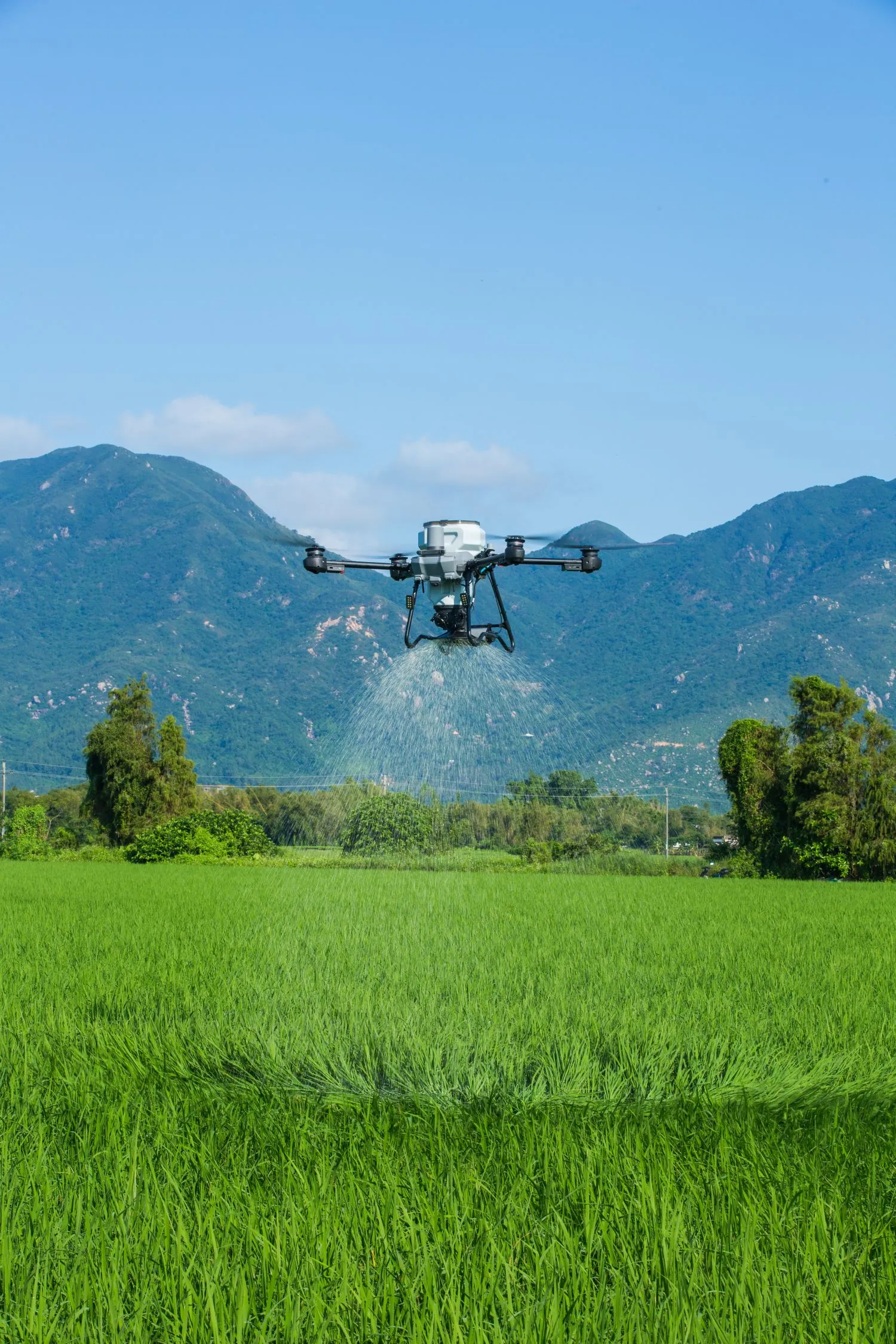 DJI Agras T25P — sistema di SPARGIMENTO GRANULATI