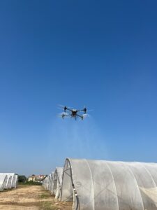 DJI AGRAS T50 - Imbiancatura serre